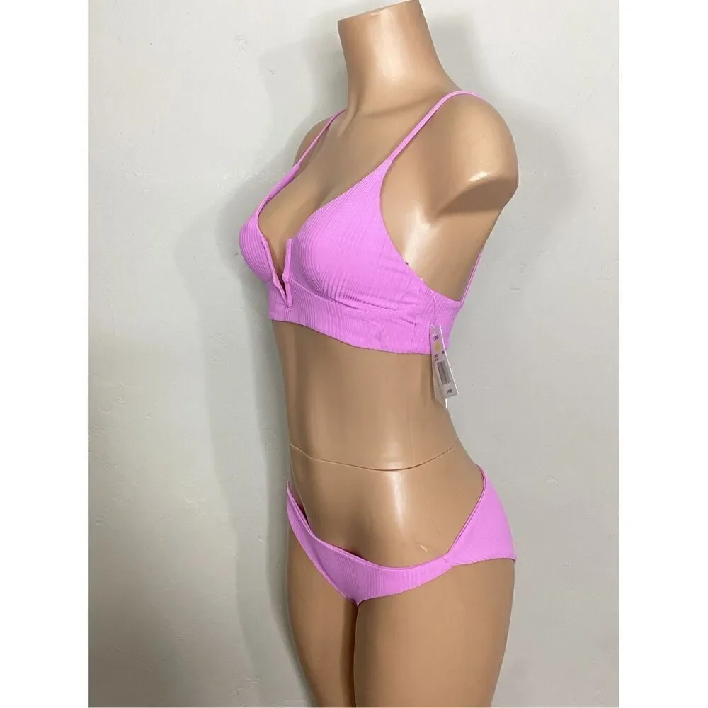 New. L*SPACE v-wire bikini set. Retails $185. Small
